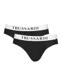 Trussardi Doppelpack Slips - Komfort mit Logo-Print