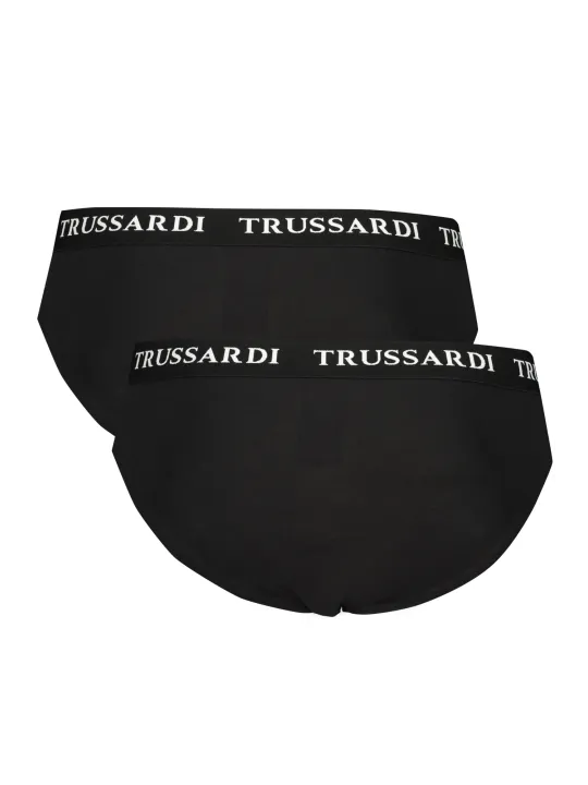 Trussardi Doppelpack Slips - Logo & Gummibund Komfort