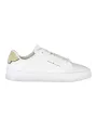 "Tommy Hilfiger Sneakers im Sale | Kontrast-Sneaker Beige mit Logo und Wechselfußbett online kaufen"|Planet-Deluxe
