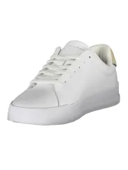 "Tommy Hilfiger Sneakers im Sale | Kontrast-Sneaker Beige mit Logo und Wechselfußbett online kaufen"|Planet-Deluxe