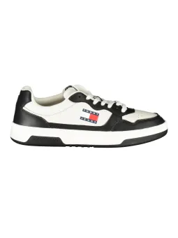 Tommy Hilfiger Sneakers mit Kontrast und Logo-Print