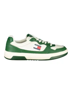 "Grüne Tommy Hilfiger Sneakers mit Print & Logo"