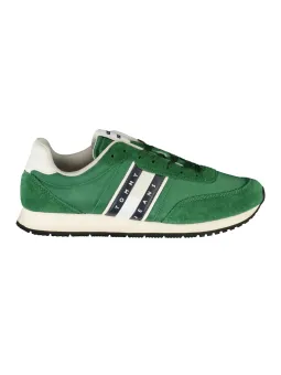 "Tommy Hilfiger Nachhaltige Logo-Sneaker - Kontrastdesign"