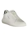 Calvin Klein Schwarze Kontrast-Sneakers mit Logo