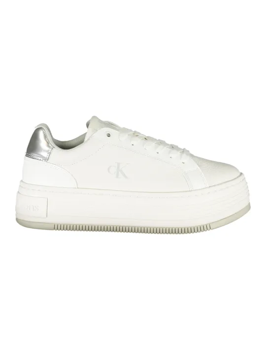 "Calvin Klein Sneakers im Sale | Calvin Klein Keilabsatz Sneaker mit Silberdetails online kaufen"|Planet-Deluxe