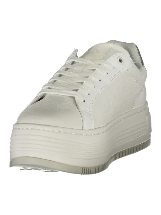 "Calvin Klein Sneakers im Sale | Calvin Klein Keilabsatz Sneaker mit Silberdetails online kaufen"|Planet-Deluxe
