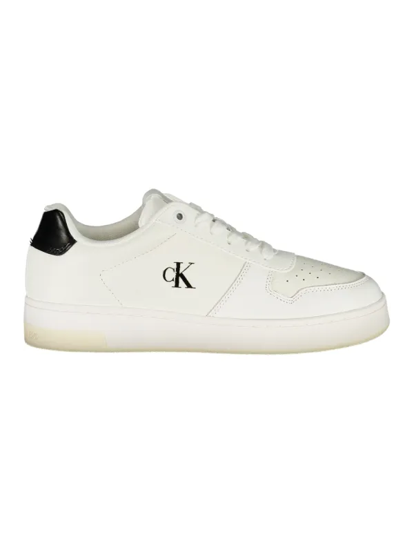 "Calvin Klein Sneakers im Sale | Calvin Klein Sneaker Schwarz mit Kontrastdetails und Print online kaufen"|Planet-Deluxe