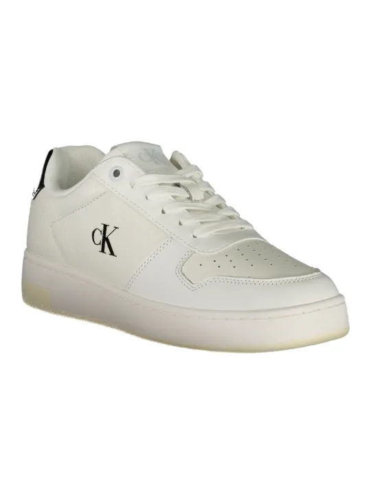 "Calvin Klein Sneakers im Sale | Calvin Klein Sneaker Schwarz mit Kontrastdetails und Print online kaufen"|Planet-Deluxe