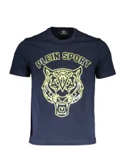 "Plein Sport T-Shirts im Sale | PLEIN SPORT KURZARM-T-SHIRT HERREN BLAU online kaufen"|Planet-Deluxe