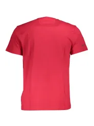 "LA MARTINA T-Shirts im Sale | LaMartina Rotes Kurzarm TShirt Normale Passform Logo online kaufen"|Planet-Deluxe