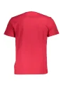 "LA MARTINA T-Shirts im Sale | LaMartina Rotes Kurzarm TShirt Normale Passform Logo online kaufen"|Planet-Deluxe