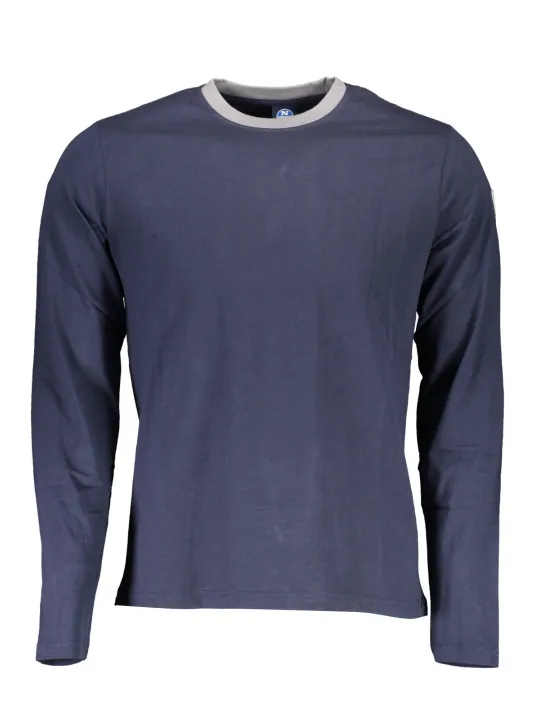"North Sails T-Shirts im Sale | NORTH SAILS LANGARM-T-SHIRT HERREN BLAU online kaufen"|Planet-Deluxe