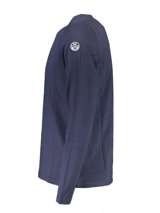 "North Sails T-Shirts im Sale | NORTH SAILS LANGARM-T-SHIRT HERREN BLAU online kaufen"|Planet-Deluxe