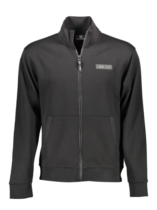 "Plein Sport Sweatshirts im Sale | PLEIN SPORT HERREN-SWEATSHIRT MIT ZIP-UP SCHWARZ online kaufen"|Planet-Deluxe