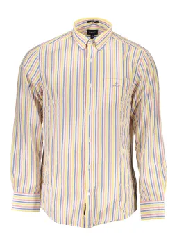 GANT Bio-Baumwollhemd mit Kontrastdetails & Logo