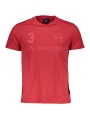 "LA MARTINA T-Shirts im Sale | La Martina Rotes Logo T-Shirt Kurzarm Rundhals online kaufen"|Planet-Deluxe