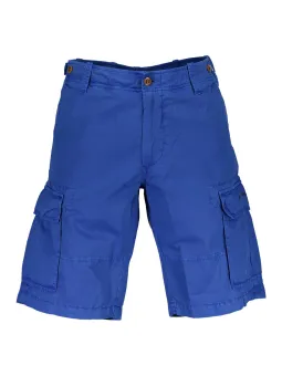 GANT Bermuda Hose Blau mit Taschen und Logo für Herren
