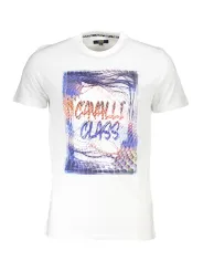 "Cavalli Class T-Shirts im Sale | Cavalli Class QXT61OJD060_866138E_BIANCO0005 Weiß online kaufen"|Planet-Deluxe
