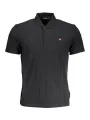 "Napapijri Poloshirts im Sale | Kurzarm Poloshirt mit Stickerei Logo und 3 Knöpfen online kaufen"|Planet-Deluxe