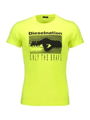 "Diesel Startseite im Sale | DIESEL KURZARM-T-SHIRT HERREN GELB online kaufen"|Planet-Deluxe