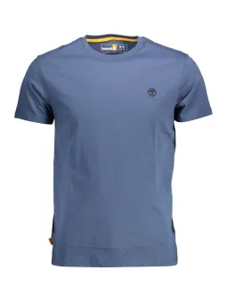 "Timberland Blau Bio-Baumwoll-Shirt - Eng & Bequem"