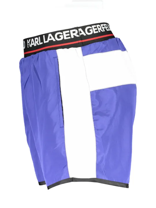 "Karl Lagerfeld Beachwear Startseite im Sale | KARL LAGERFELD BEACHWEAR BADEANZUGHOSE HERREN BLAU online kaufen"|Planet-Deluxe