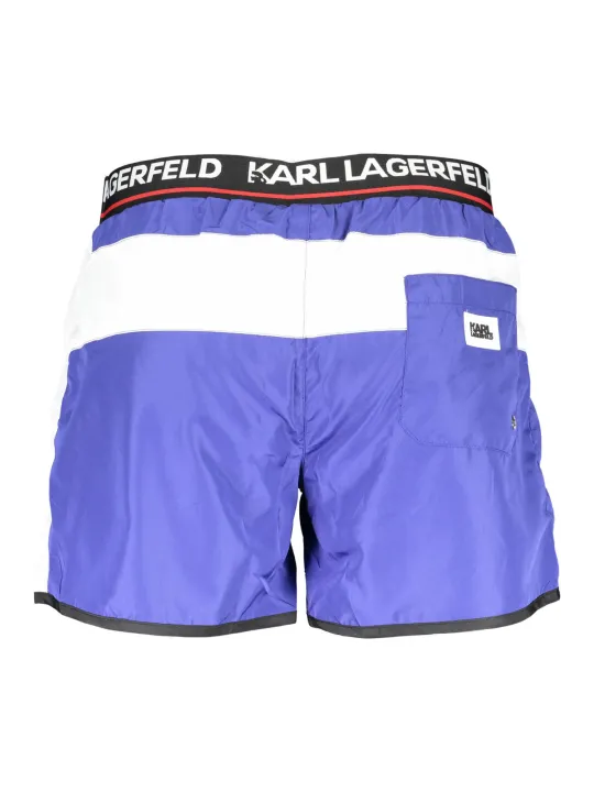 "Karl Lagerfeld Beachwear Startseite im Sale | KARL LAGERFELD BEACHWEAR BADEANZUGHOSE HERREN BLAU online kaufen"|Planet-Deluxe