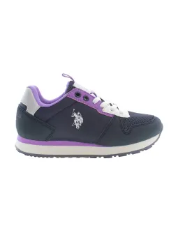 "Mädchen-Sneaker von U.S. POLO mit Logo & Schnürsenkel"