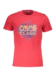 "Cavalli Class T-Shirts im Sale | Cavalli Class QXT61XJD060_DAF12AA_ROSSO2000 Rot online kaufen"|Planet-Deluxe