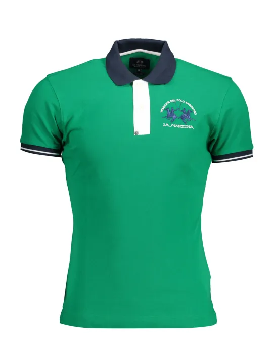 "LA MARTINA Startseite im Sale | LA MARTINA HERREN KURZARM POLO GRÜN online kaufen"|Planet-Deluxe