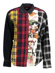 "Desigual Startseite im Sale | DESIGUAL LANGARMSHIRT DAMEN SCHWARZ online kaufen"|Planet-Deluxe