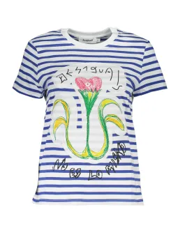 Desigual T-Shirt 23SWTK05 - Stilvoll & Einzigartig
