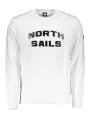"North Sails Sweatshirts im Sale | Langarm Sweatshirt Rundhals Logo North Sails Bianco online kaufen"|Planet-Deluxe