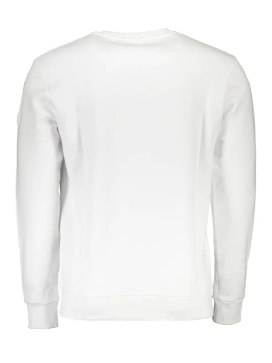 "North Sails Sweatshirts im Sale | Langarm Sweatshirt Rundhals Logo North Sails Bianco online kaufen"|Planet-Deluxe