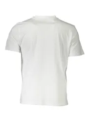 "North Sails T-Shirts im Sale | Kurzarm TShirt Rundhals Logo Druck North Sails Bianco online kaufen"|Planet-Deluxe