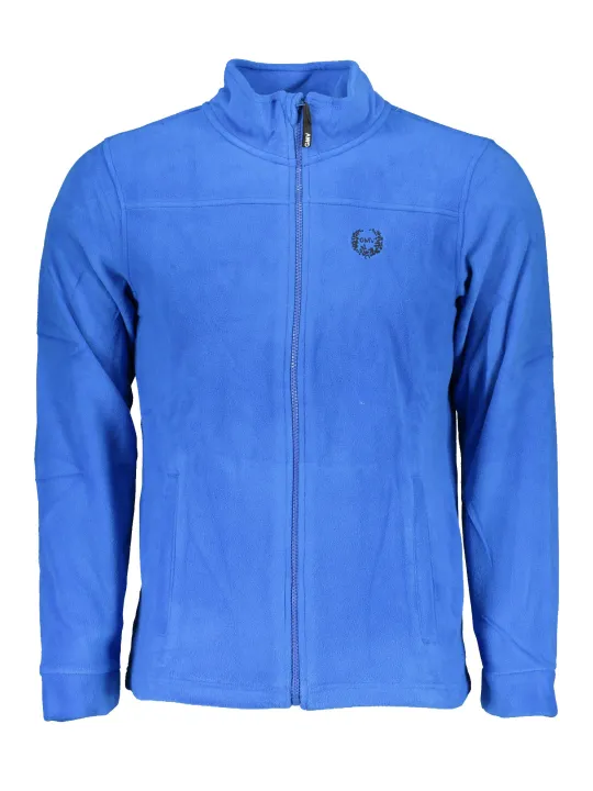 "GIAN MARCO VENTURI Startseite im Sale | GIAN MARCO VENTURI BLAUES HERREN-SWEATSHIRT MIT REISSVERSCHLUSS online kaufen"|Planet-Deluxe