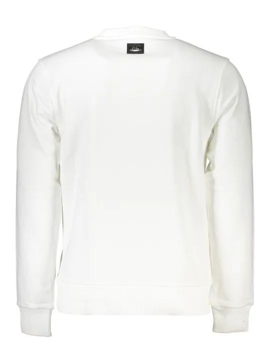"Cavalli Class Sweatshirts im Sale | Cavalli Class Weißes Sweatshirt Logo Print online kaufen"|Planet-Deluxe
