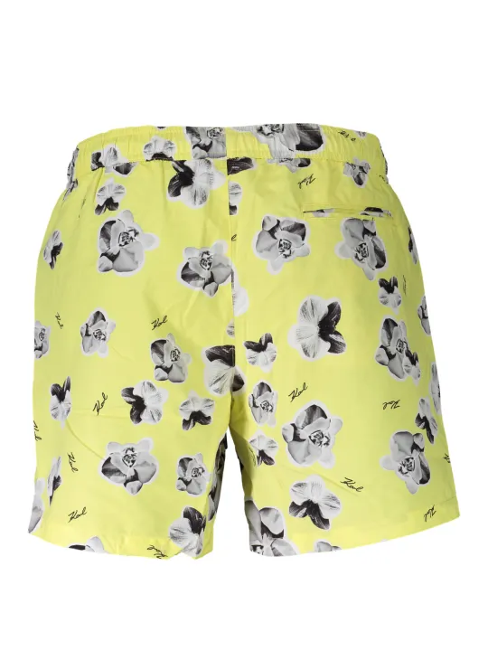 "Karl Lagerfeld Beachwear Startseite im Sale | KARL LAGERFELD BEACHWEAR BADEANZUGHOSE HERREN GELB online kaufen"|Planet-Deluxe