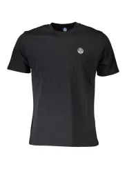 "North Sails T-Shirts im Sale | Kurzarm TShirt Rundhals Logo North Sails Schwarz online kaufen"|Planet-Deluxe