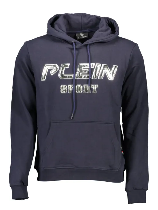 "Plein Sport Sweatshirts im Sale | Langarm Kapuzenpullover mit Tasche und Kontrastdetails online kaufen"|Planet-Deluxe