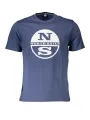 "North Sails T-Shirts im Sale | Kurzarm TShirt Rundhals Logo Blau North Sails online kaufen"|Planet-Deluxe