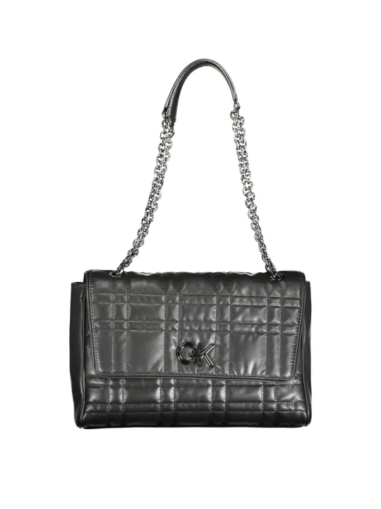 "Calvin Klein Einzelstücke & Seltenheiten im Sale | Calvin Klein Doppelketten Handtasche Schwarz online kaufen"|Planet-Deluxe