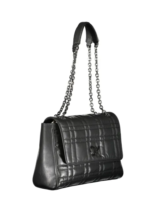 "Calvin Klein Einzelstücke & Seltenheiten im Sale | Calvin Klein Doppelketten Handtasche Schwarz online kaufen"|Planet-Deluxe