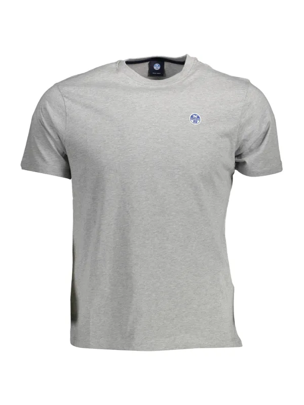 "North Sails T-Shirts im Sale | Graues TShirt aus Naturfasern mit Logo und Applikation online kaufen"|Planet-Deluxe "North Sails T-Shirts im Sale | Graues TShirt aus Naturfasern mit Logo und Applikation online kaufen"|Planet-Deluxe
