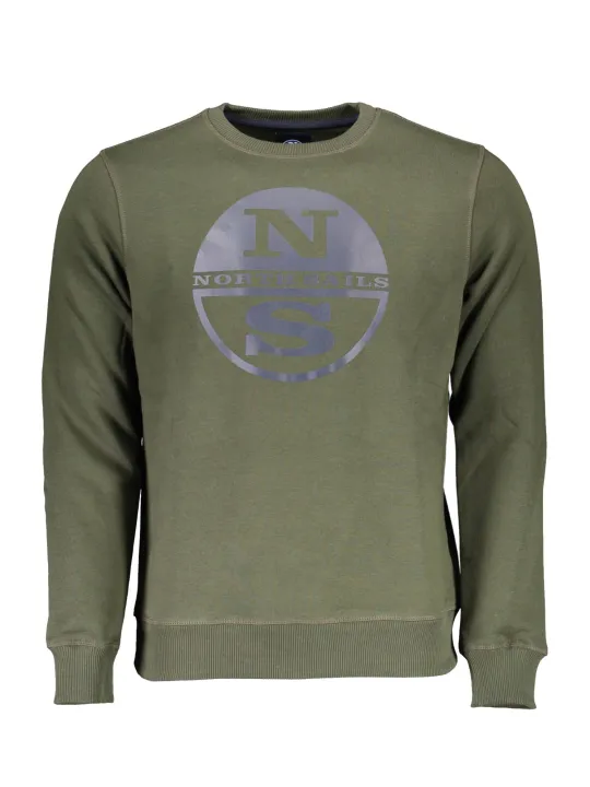 "North Sails Startseite im Sale | NORTH SAILS HERREN-SWEATSHIRT MIT ZIP GRÜN online kaufen"|Planet-Deluxe