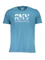 "GIAN MARCO VENTURI T-Shirts im Sale | GIAN MARCO VENTURI T-SHIRT RUNDHALS LOGO BLAU online kaufen"|Planet-Deluxe