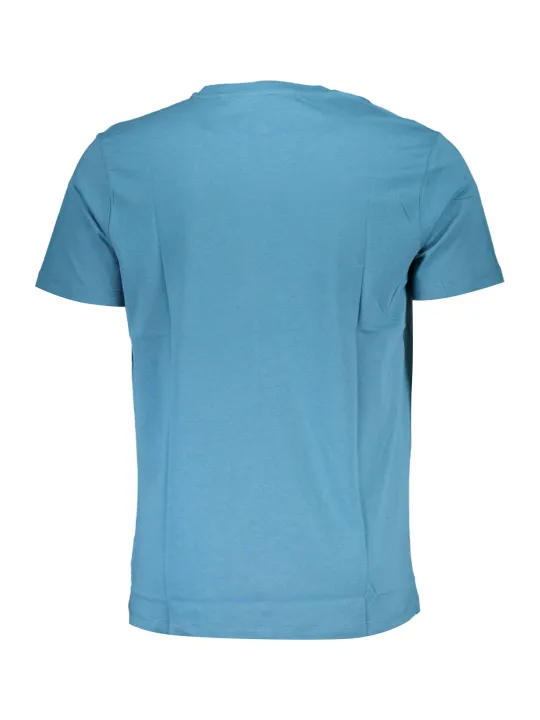 "GIAN MARCO VENTURI T-Shirts im Sale | GIAN MARCO VENTURI T-SHIRT RUNDHALS LOGO BLAU online kaufen"|Planet-Deluxe