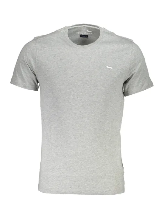 "Harmont & Blaine T-Shirts im Sale | HARMONT &amp BLAINE HERREN KURZARM T-SHIRT GRAU online kaufen"|Planet-Deluxe