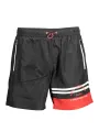"Karl Lagerfeld Beachwear Badehosen im Sale | Karl Lagerfeld Badehose mit Taschen und Kontrastdetails online kaufen"|Planet-Deluxe