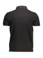 "North Sails Poloshirts im Sale | Kurzarm Polo 2 Knoepfe Logo Naturfasern Schwarz North Sails online kaufen"|Planet-Deluxe